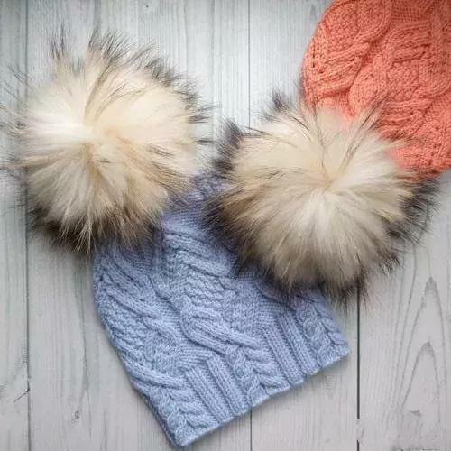 毛线时尚帽子适合40岁左右女款,可爱毛线帽子儿童