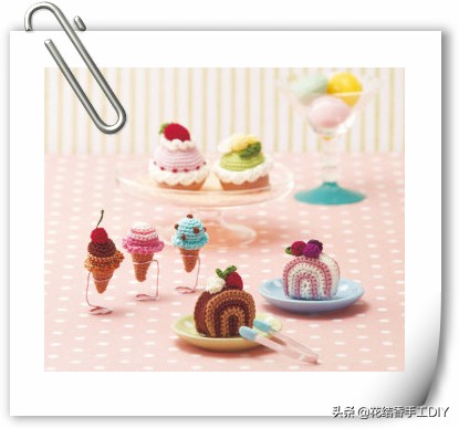 细毛线织简单的小东西用钩针,最近最流行用毛线钩织的物件
