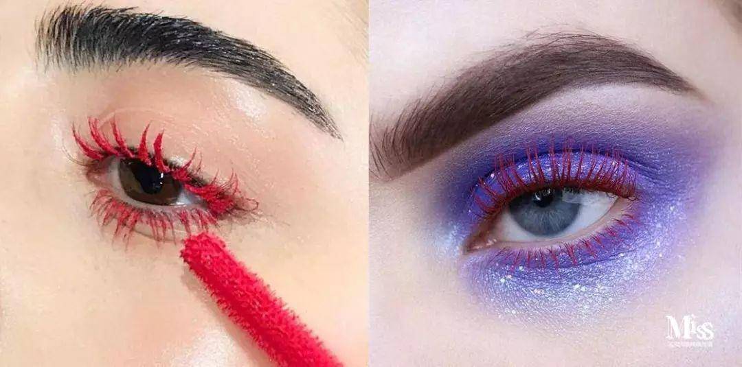 很多品牌推出各种颜色的睫毛膏，却孤零零地躺在专柜里无人问津