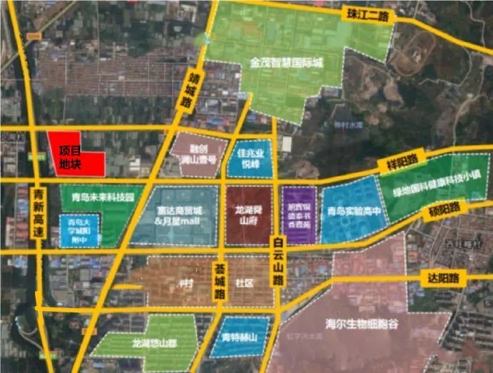 城阳白云山板块,青岛白云山片区未来定位
