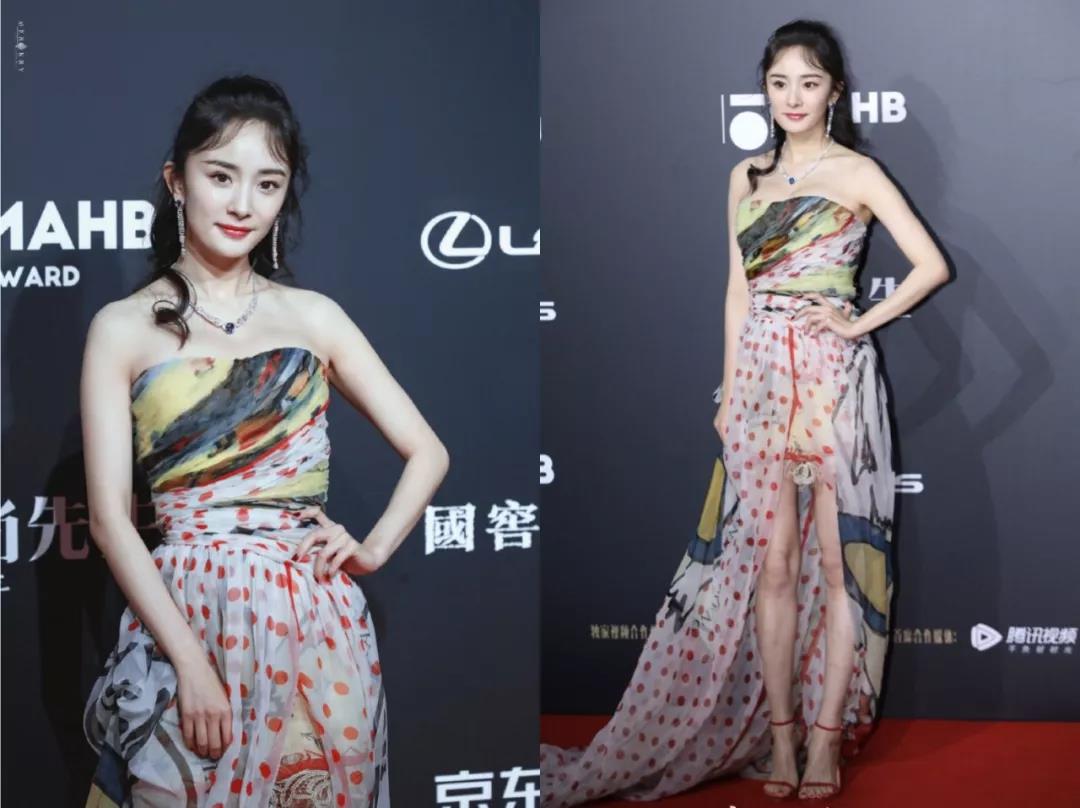 杨幂脸崩了吗,如今32岁的杨幂脸竟然垮成这样了