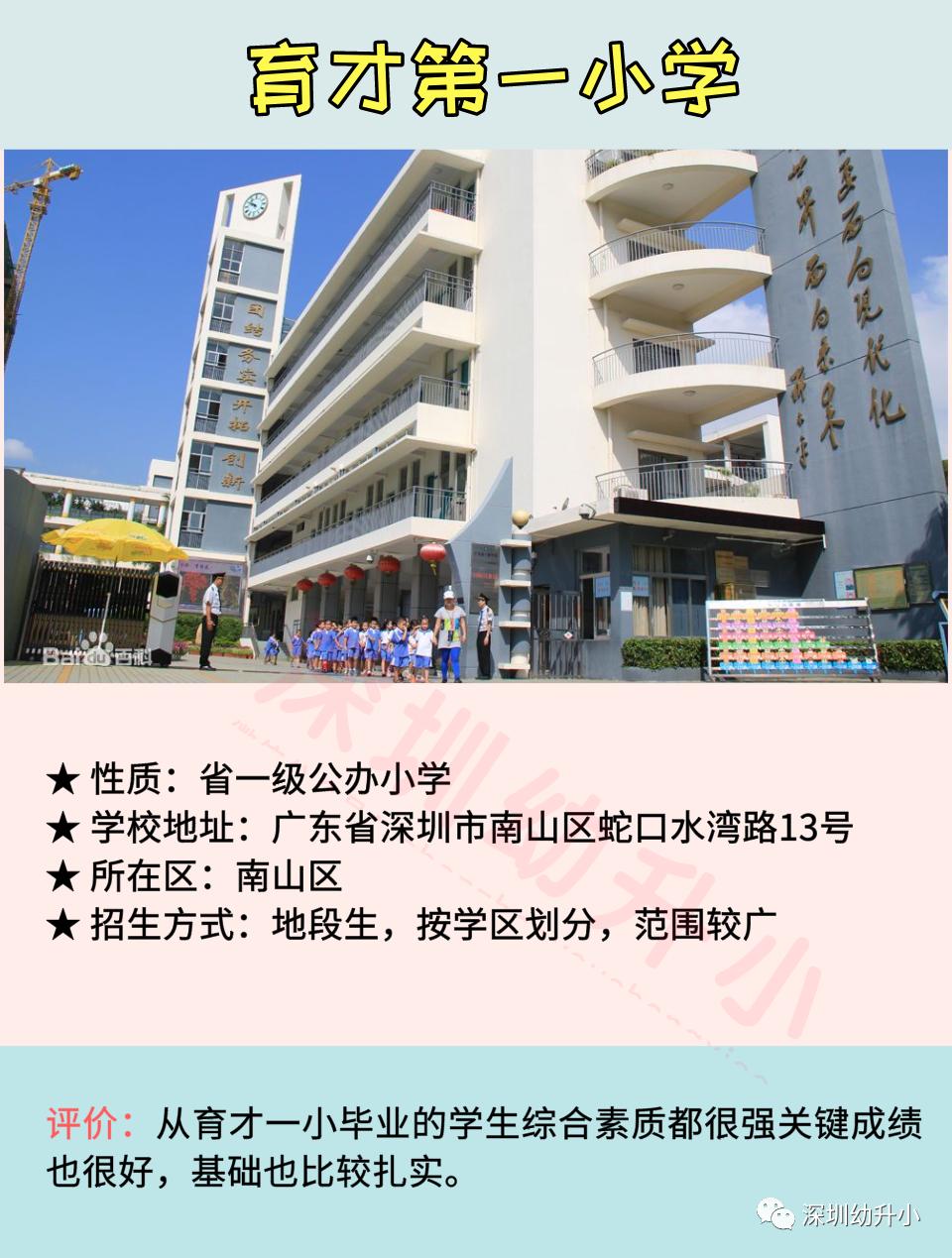 2020深圳小学排名前100名名校,深圳十大小学学校排名榜