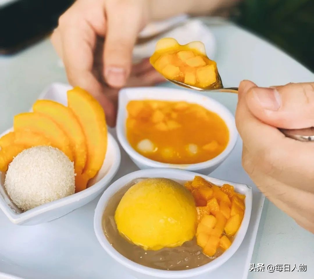 许留山齐名甜品店,许留山芒果甜品