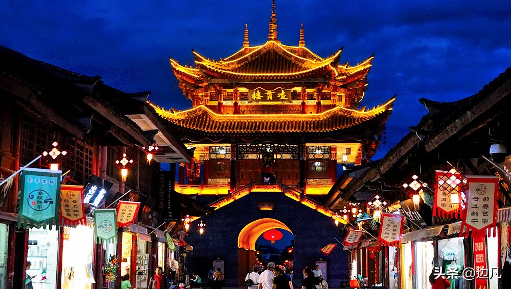 漫步沱江边,四川会理古城视频