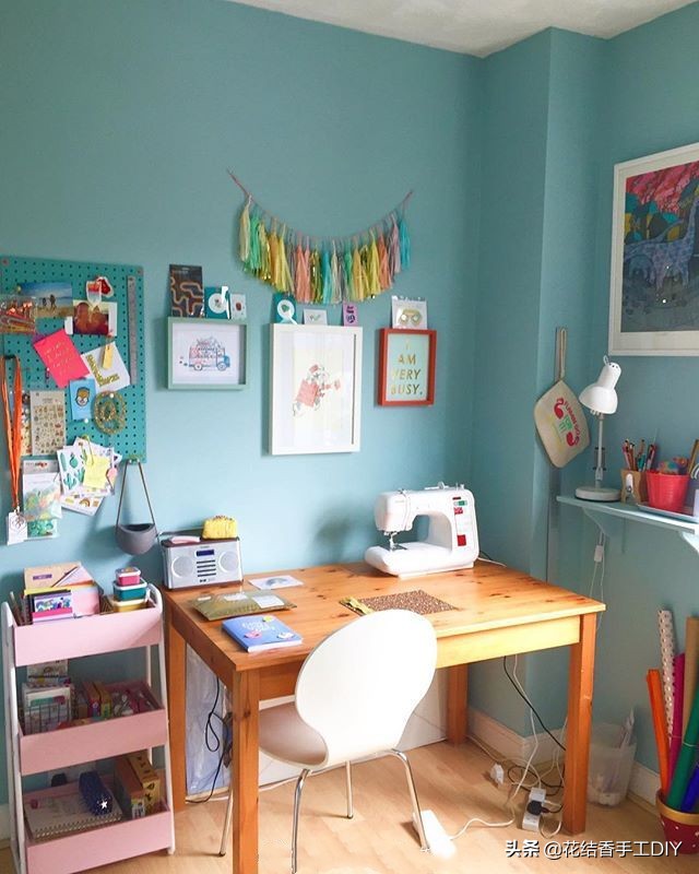 美丽的工作间，幸福的小窝窝，做手工的人都爱它