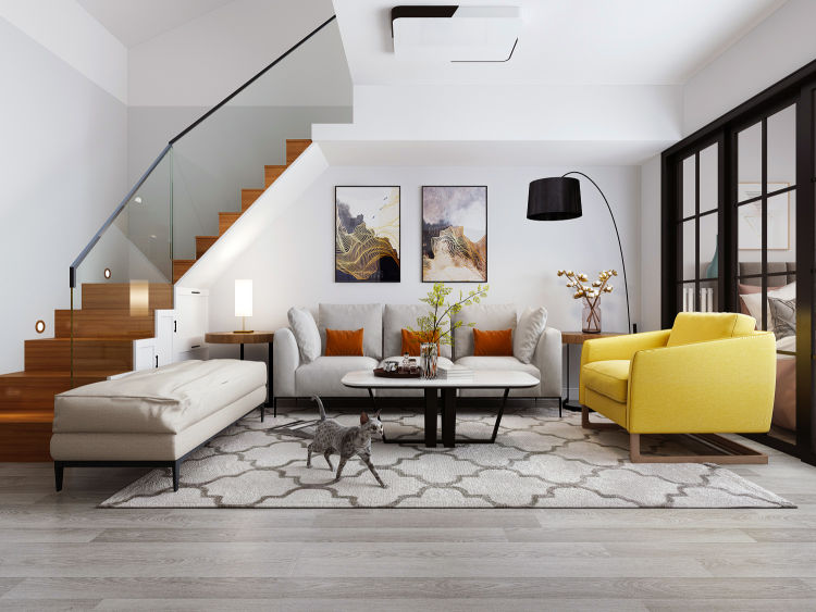 两室一厅变三室效果图,102平两室改三室真实效果图