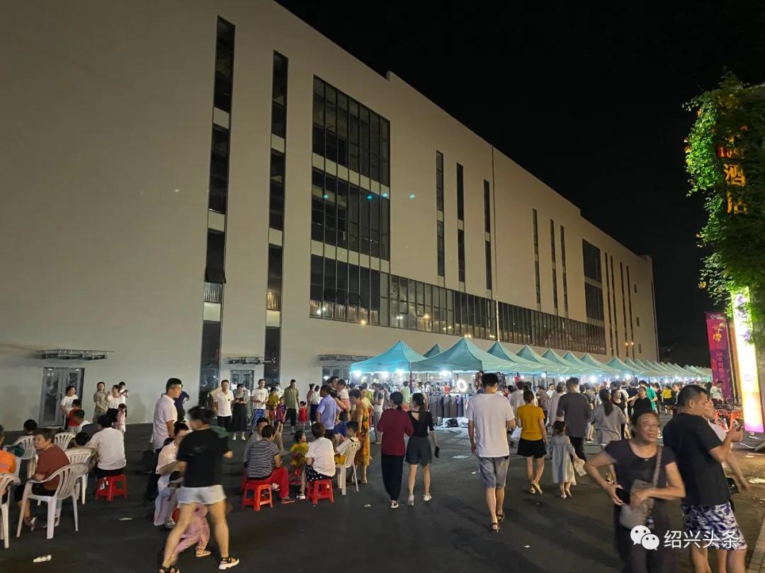 绍兴越城最火爆的夜市,浙江绍兴最新夜市