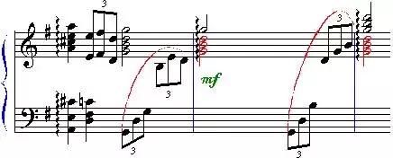 唱歌识简谱变调部分怎么唱,怎么在简谱中区分转音