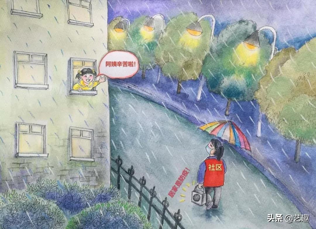 抗击病毒的白衣天使漫画,抗击疫情广东漫画家