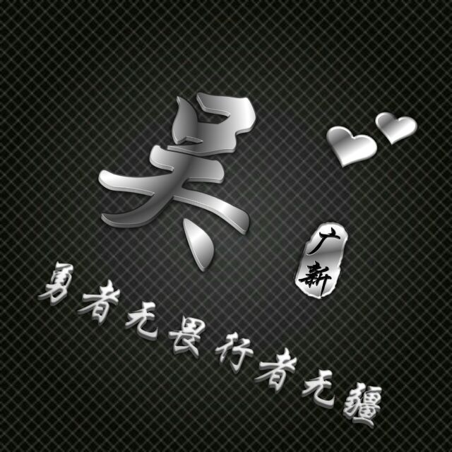 勇者无畏行者无疆姓氏头像,勇者无敌图片头像