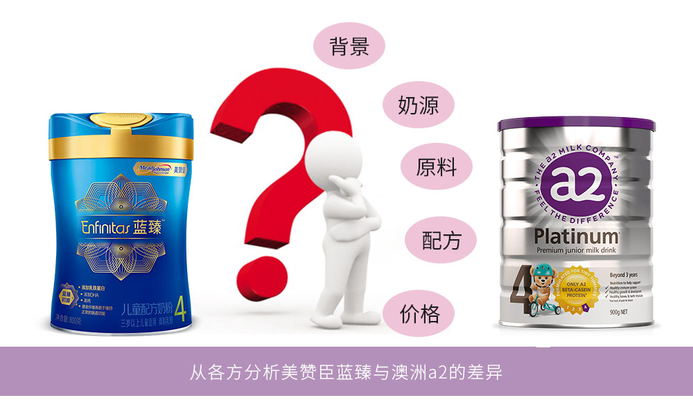 蓝臻和a+哪个好,蓝臻奶粉颜色是什么样的