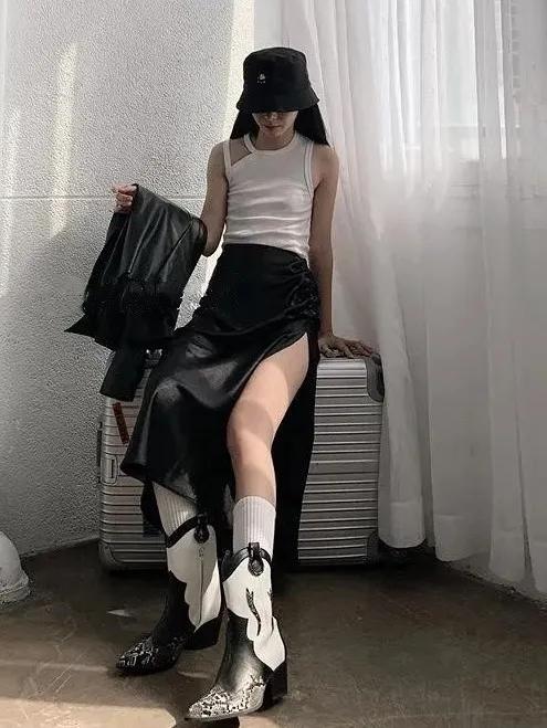 美式复古bm风穿搭,美式休闲bm风