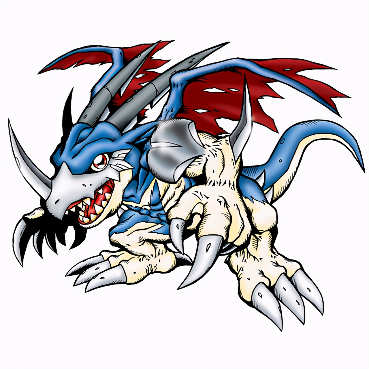 数码世界的天龙和地龙,最终融合为龙帝,上篇