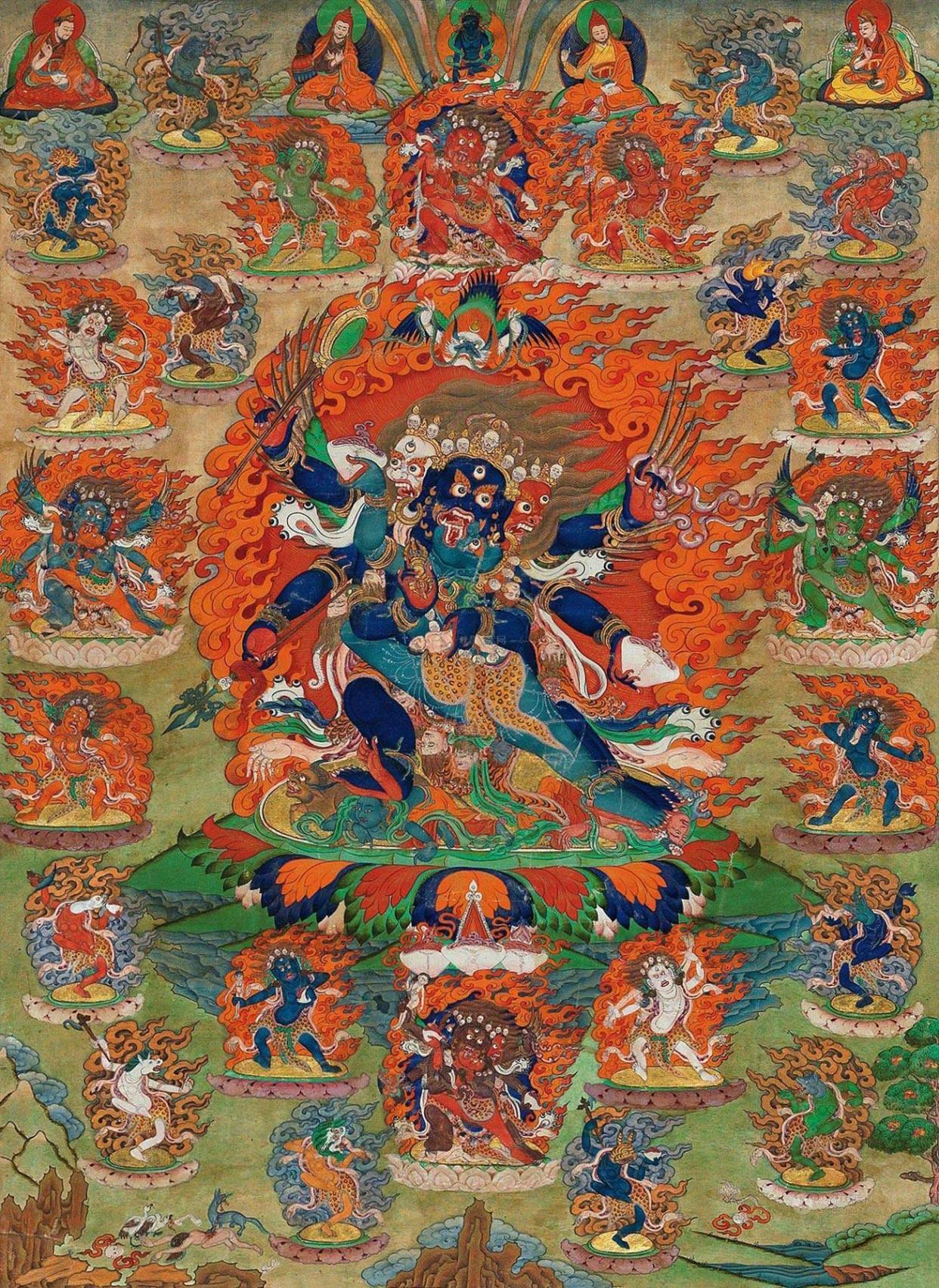 西藏旅游唐卡价格多少合适,西藏之旅小唐卡