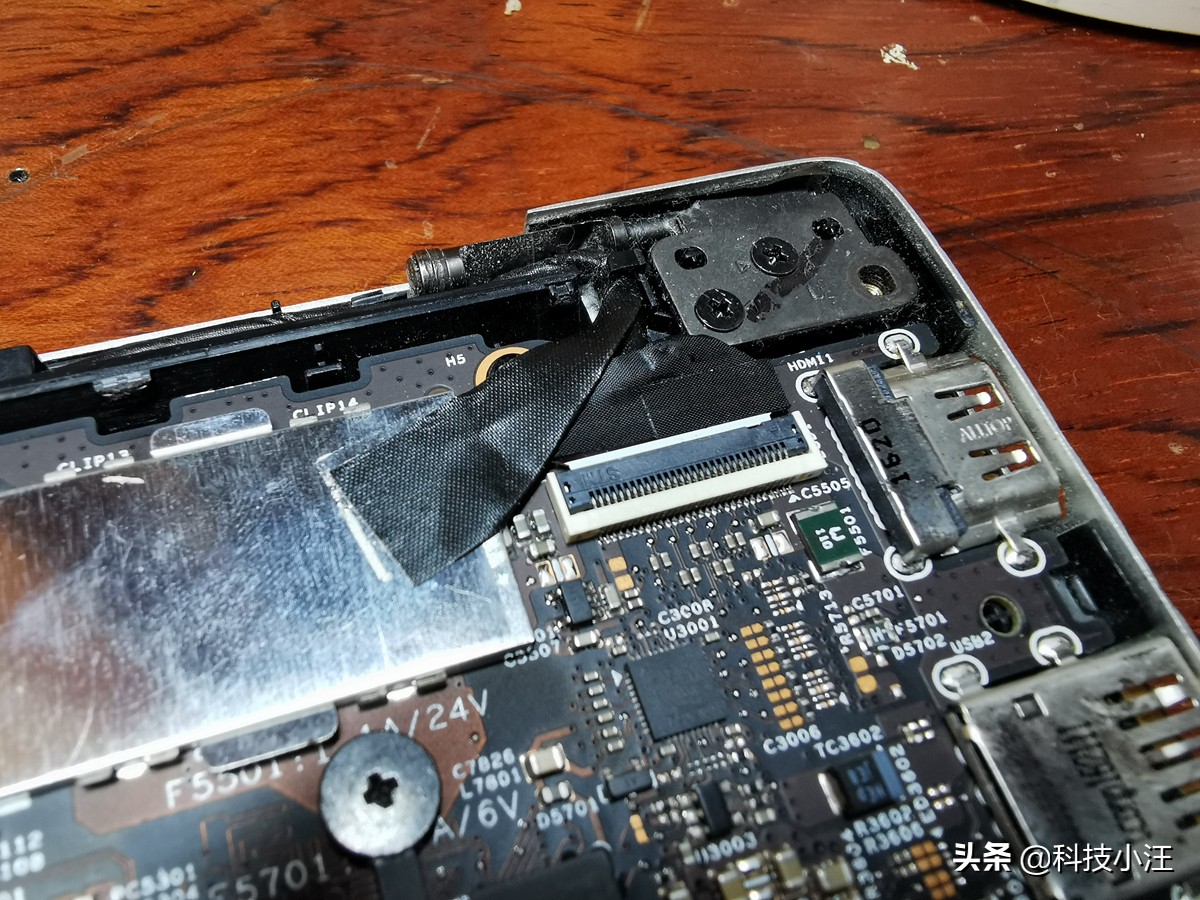 小米笔记本屏幕黑屏修复方法,小米笔记本屏幕阴影一半黑屏