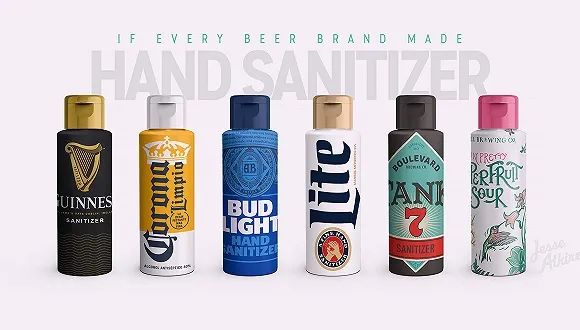 奢侈品LV生产洗手液了？这医护用品的包装设计，终于用得起了