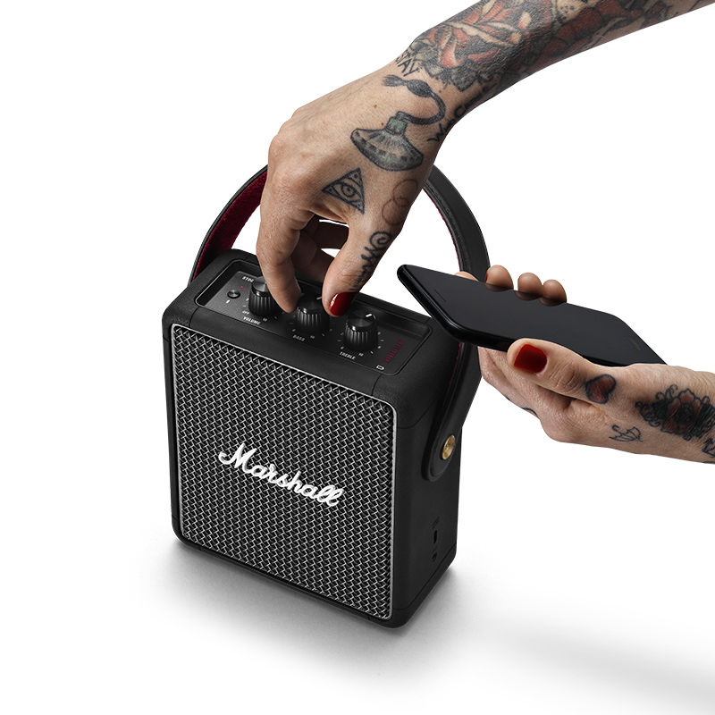 马歇尔音箱stockwell2和emberton2,马歇尔stockwell二代低音效果