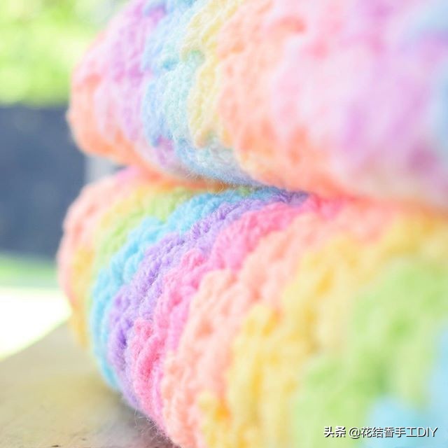 毛线编织少女视频教程,少女心满满的毛线手工制作