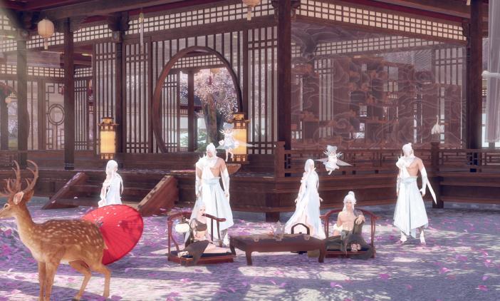 逆水寒cos大乔龙年限定,逆水寒cos墨隐