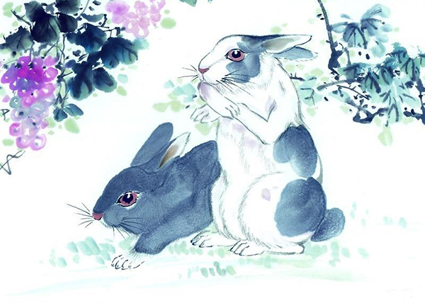 与兔有关的歇后语兔子不吃窝边草,兔子不吃窝边草的歇后语