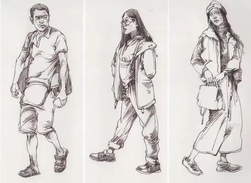 如何画好速写人物入门,怎样才能画好人物速写