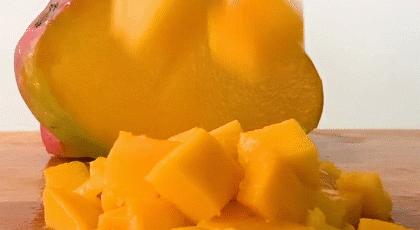 香甜的大芒果海南贵妃芒,芒果味浓郁贵妃芒