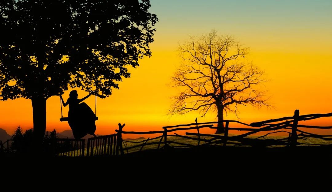 唯美景不可辜负诗词,荡秋千很美的风景