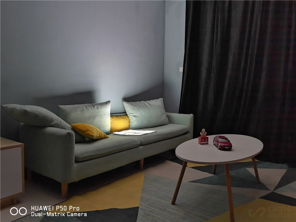 华为p50pro夜景曝光时间短,华为p50pro在完全黑暗时拍照