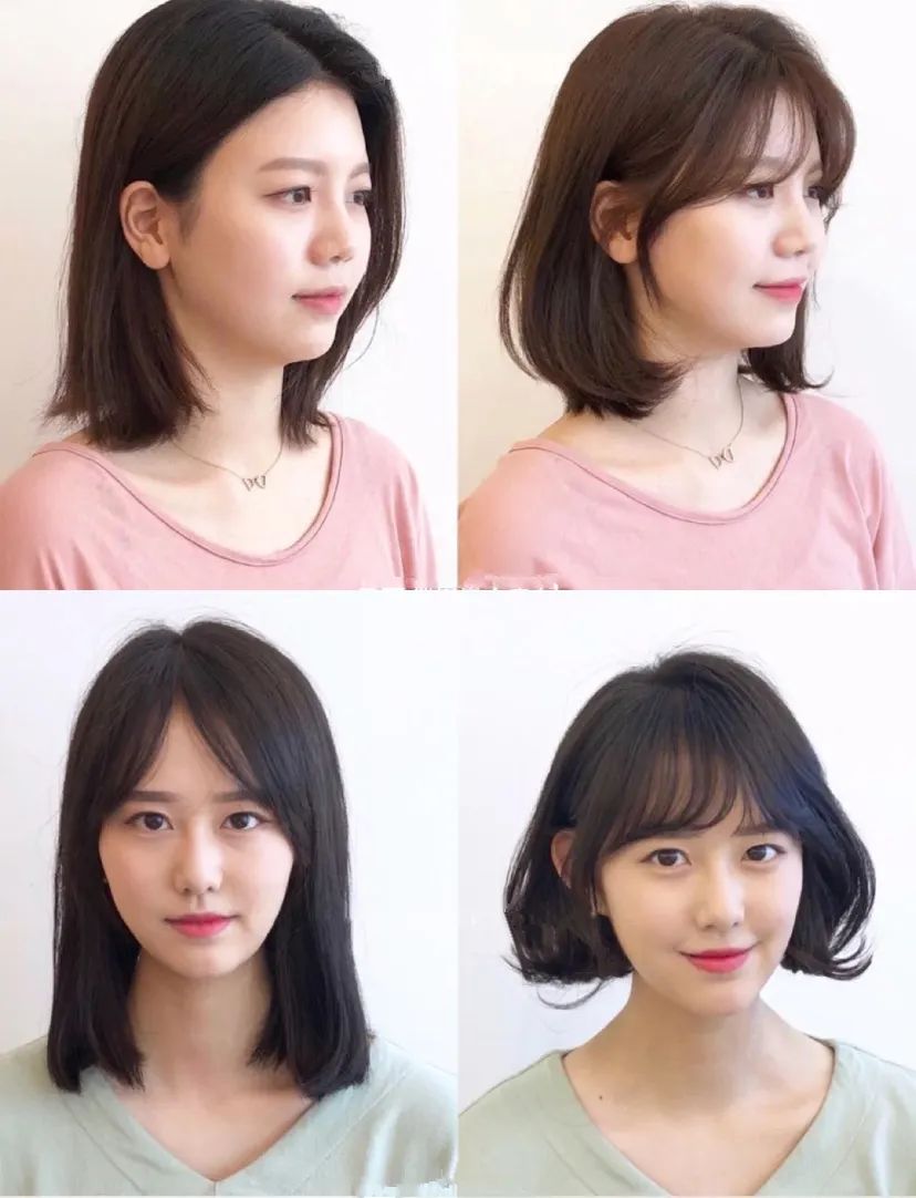 大圆脸型的女生适合剪短发,大脸女生剪短发显脸小的有哪些