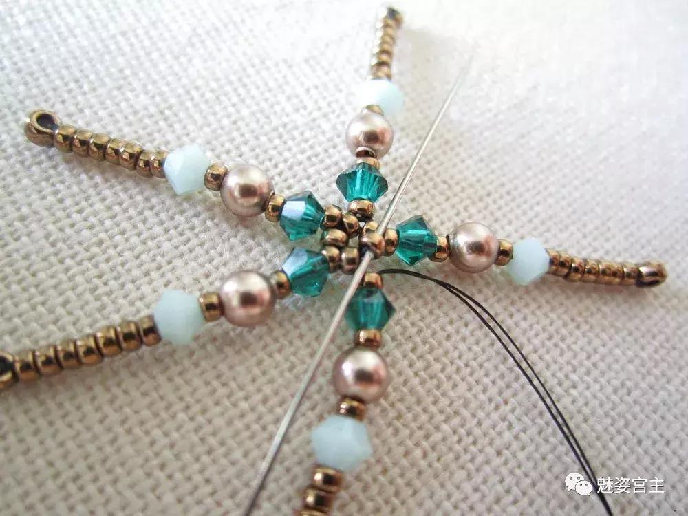 嘉德罗斯耳环怎么做教程,送你一副耳环