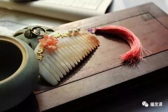 古代编发教程插簪子和发夹,古代编发怎么编