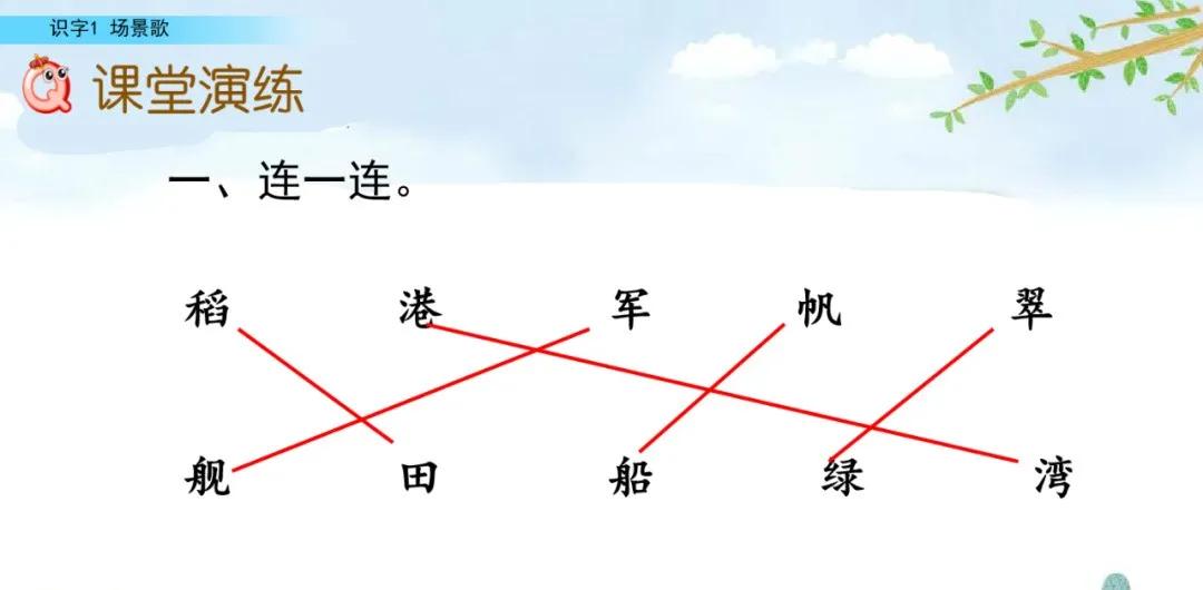 二年级上册语文识字歌重点归纳,部编版二年级语文上册识字复习
