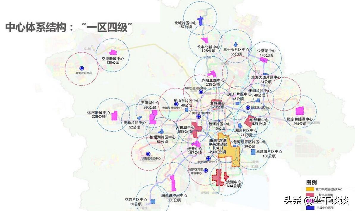 合肥老城区对比,合肥老市区与滨湖对比