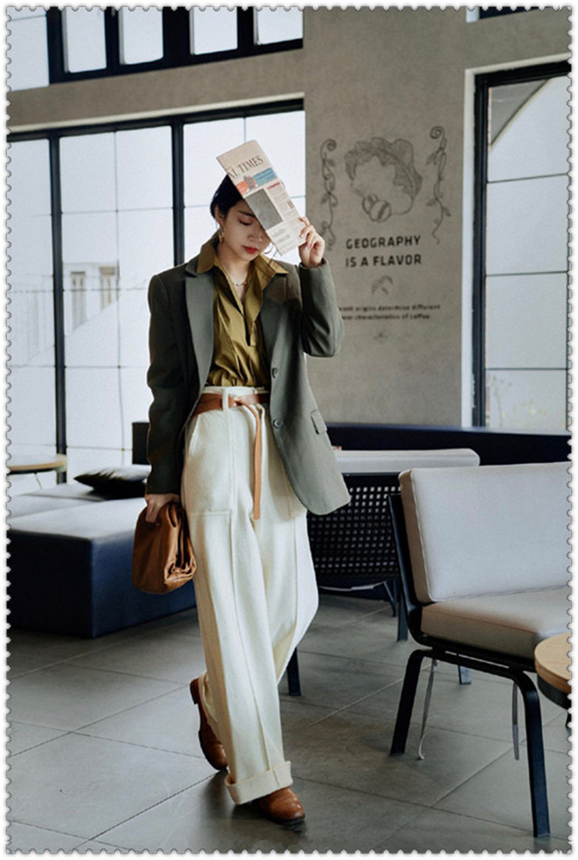 同色系不会出错的穿搭,同色系果然很难搭配