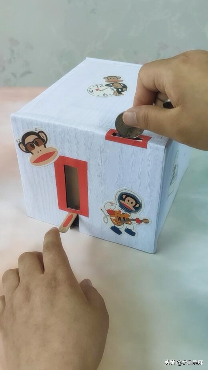 6-12岁儿童存钱罐简单实用,儿童透明存钱罐教程