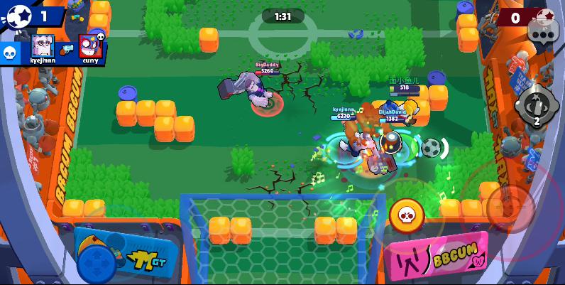 荒野乱斗足球模式的大招,荒野乱斗足球模式精彩进球