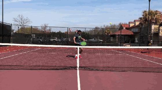 网球职业双打网前截击,网球双打技巧的基本要领