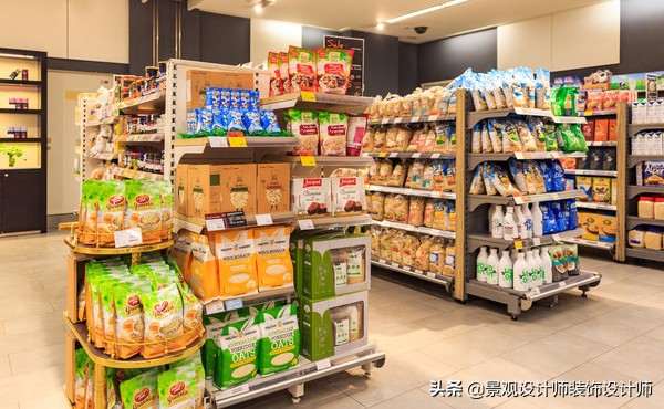 超市设计图视频,小超市货架摆放设计