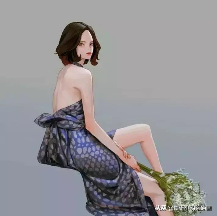 他把恋爱中的姑娘都画成插画，美哭10万宅男！