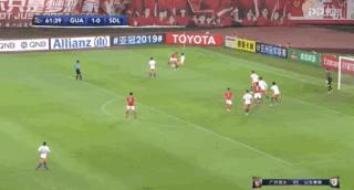 广州恒大2019亚冠杨立瑜进球,恒大对鲁能亚冠点球大战韦世豪