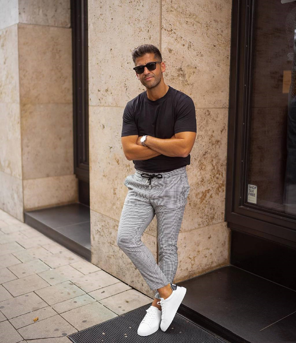 矮个子男生穿搭模板，显高又显瘦，果然外国男人都比较会穿