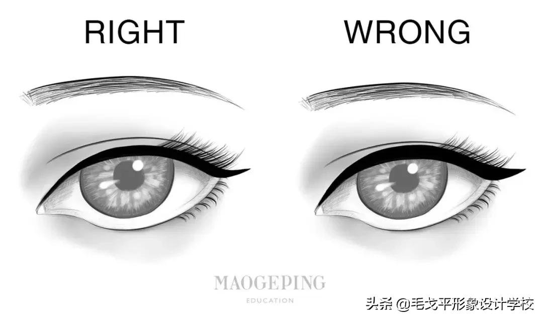 眼线怎么画好看新手最简单的,新手适合画内眼线还是外眼线