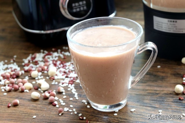 好喝又好看的五谷豆浆食材搭配,各种食材豆浆怎么做