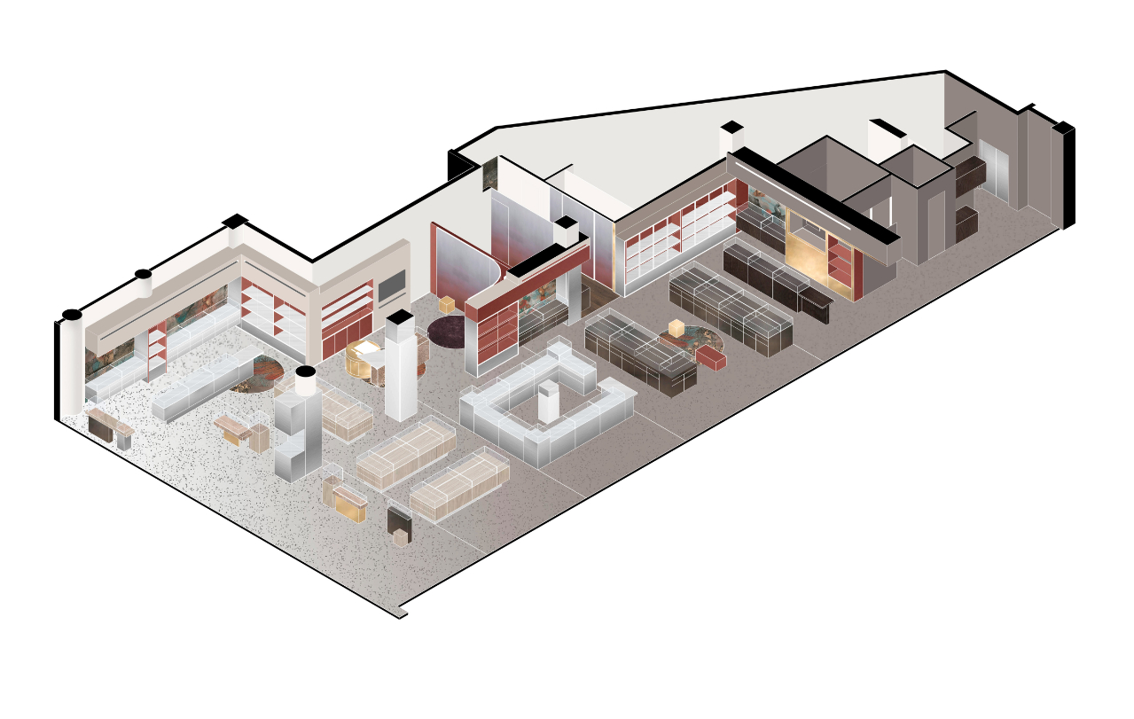 八荒设计：品真阁北京概念旗舰店阐释东西融合的诗意之美