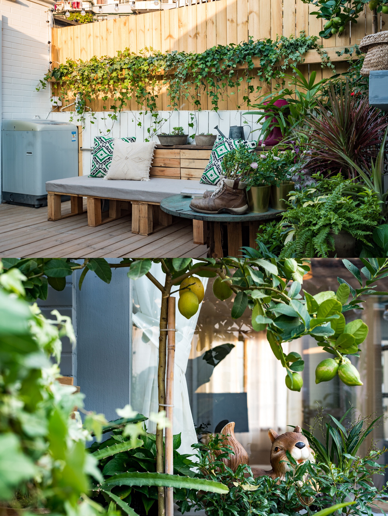 阳台花园改造封闭式设计,全封闭式阳台100款阳台花园设计图