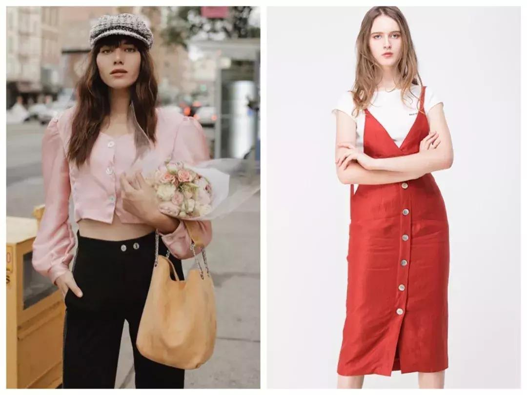 收腰纽扣最新款上档次,高颜值收腰纽扣