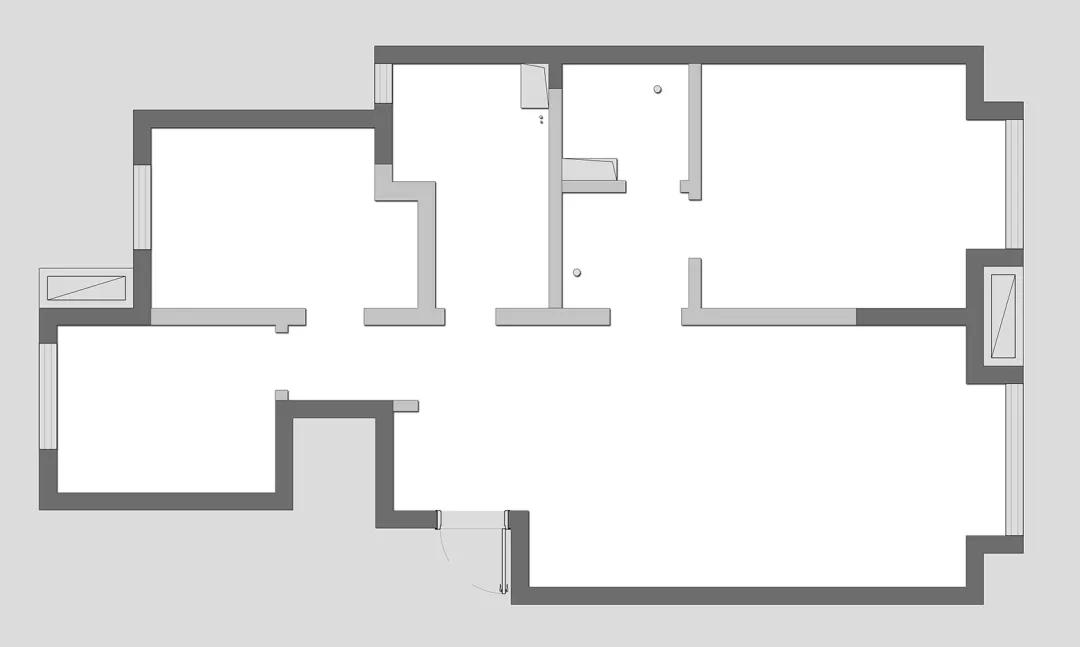 精装房浅改原木风,高级muji风装修