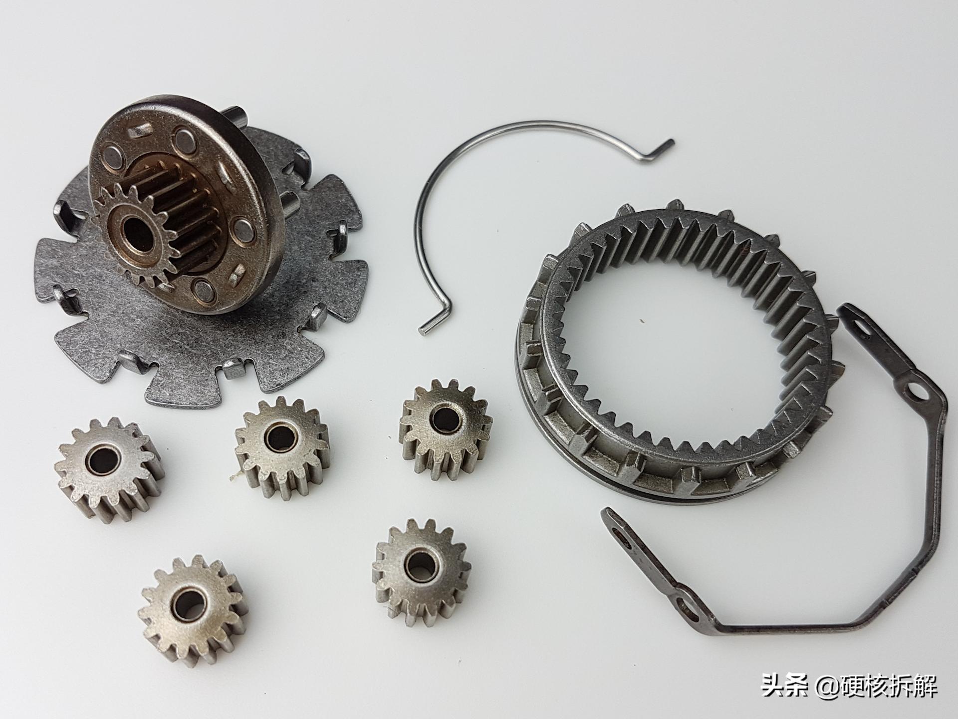 博世电钻齿轮的拆装,齿轮之美