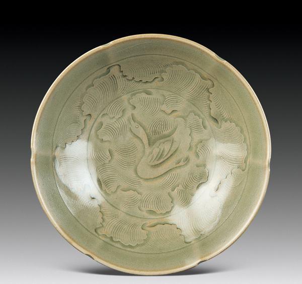 北方青瓷耀州窑瓷器,耀州窑宋代青瓷