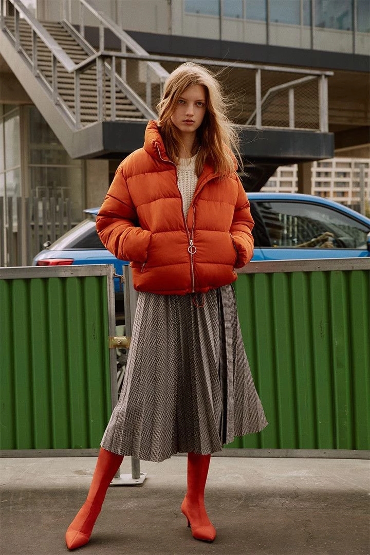 矮个子棉服怎么穿才好看,小个子宽松长款棉服怎么搭配